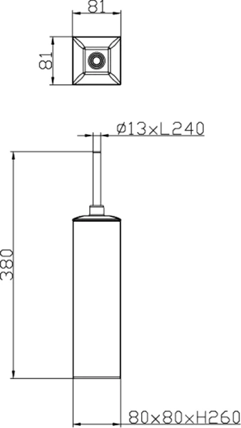 Ёршик для унитаза AZARIO Rina AZ-451 хром