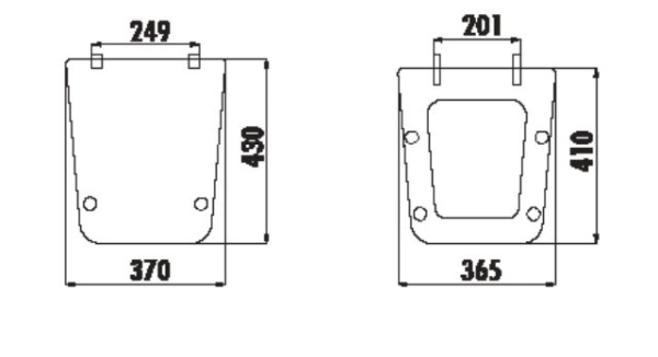 сиденье для унитаза creavit bull kc0603.01.0000e с микролифтом, белый