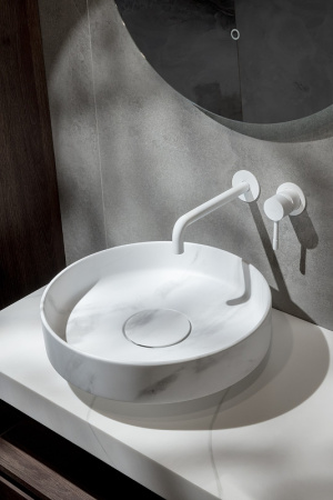 раковина-чаша boheme corian 40 801-clct calacatta