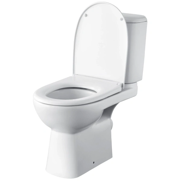 унитаз-компакт roca access 34p23800y с бачком и сиденьем микролифт, белый