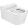унитаз подвесной roca inspira 346528000 безободковый, белый