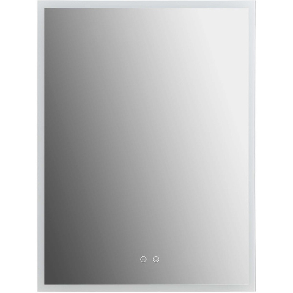 зеркальный шкаф aquatek 60 aq7603b-mlc с подсветкой хром