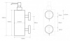 дозатор для жидкого мыла bemeta omega 104109032 хром