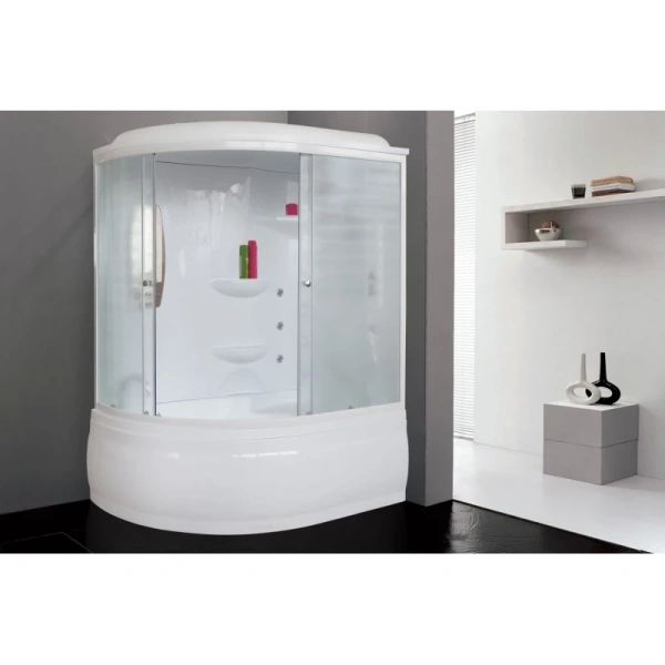 душевой бокс royal bath alp 140х95 rb140alp-c-r с гидромассажем