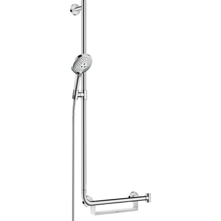 Душевой гарнитур Hansgrohe Raindance Select S 120 3jet left 26324000 цвет хром