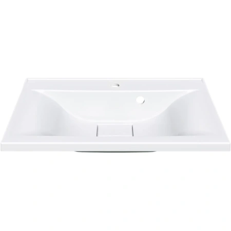 раковина vincea vcb-3m650w 65х45 см, белая