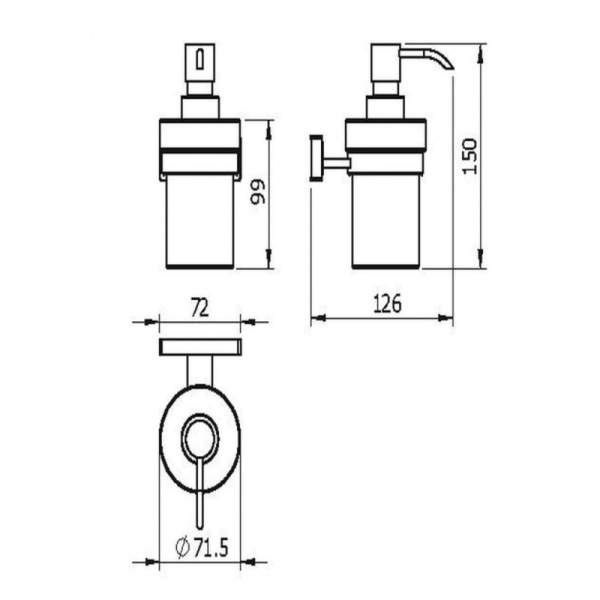 Дозатор Langberger Alster 10921A