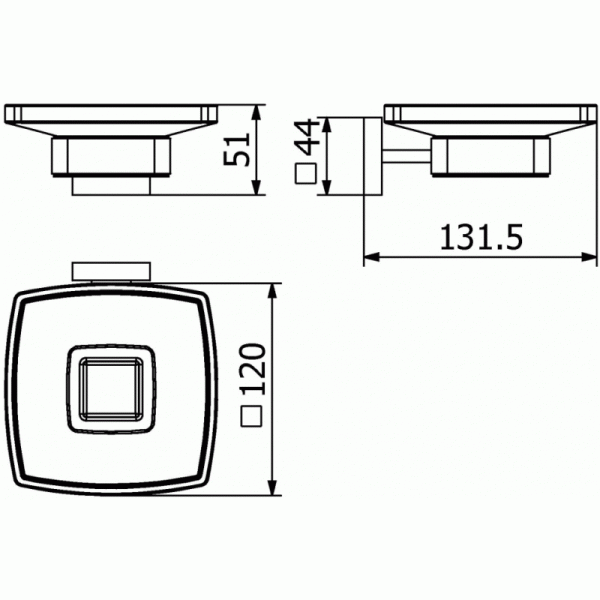 Мыльница Langberger Ledro 21815A