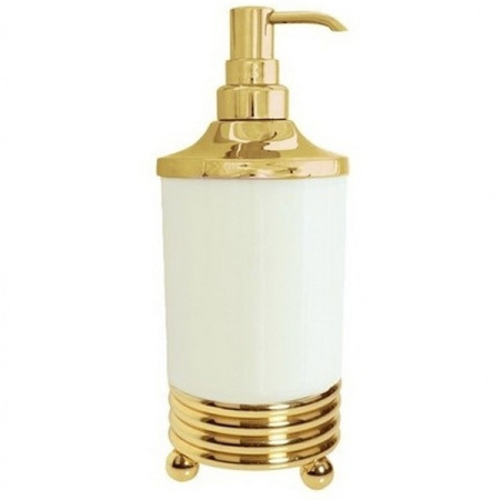Дозатор для жидкого мыла Boheme Hermitage 10359 цвет золото