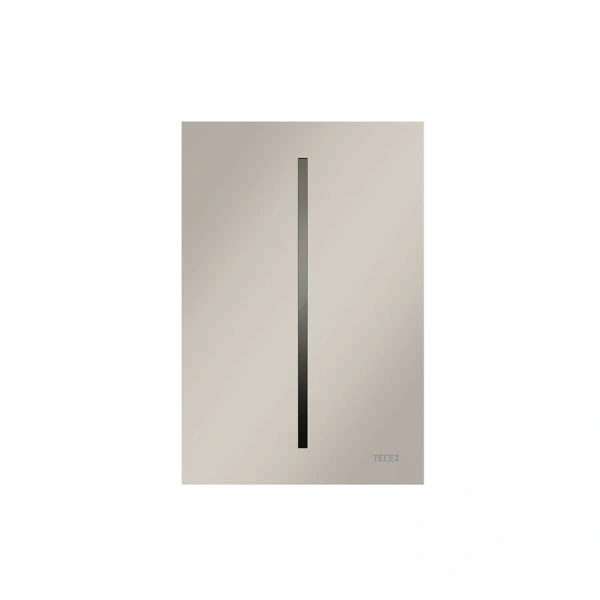 панель смыва писсуара tece tecefilo-velvet 9242027 230 в серовато-бежевый