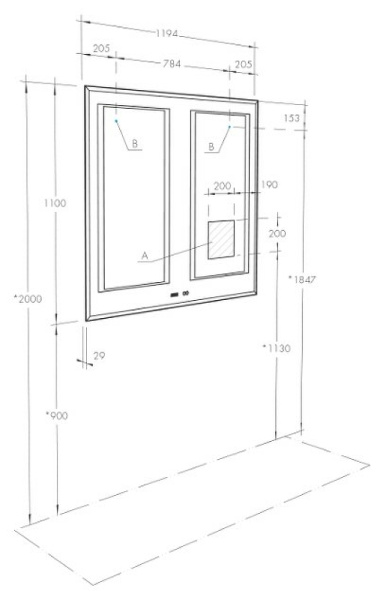 зеркало aquaton сакура 120 1a249702skw80 белое