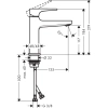 смеситель для раковины с донным клапаном hansgrohe metropol 32507990