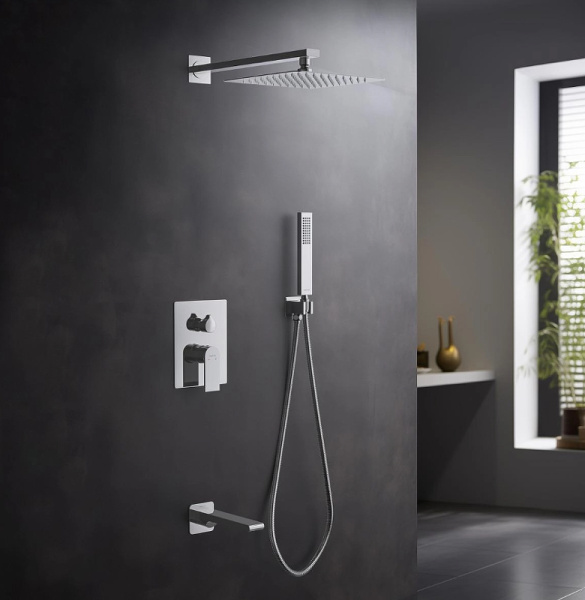 душевая система aquatek лира aq1473cr хром