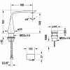 смеситель для раковины duravit d.1 d11100008010