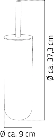 ёршик для унитаза ridder alba 2015401