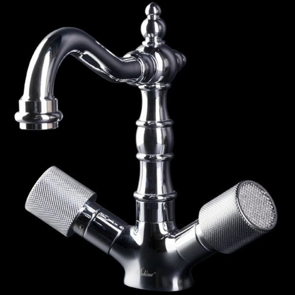 смеситель для раковины boheme royal cristal 272-royal хром