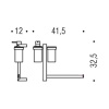 подвесная стойка с аксессуарами colombo design units b9121.d.cr-van