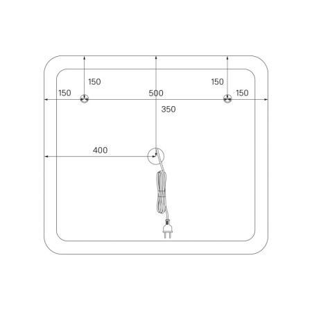 Зеркало IDDIS Esper 80 ESP8000i98