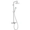 Душевая система Hansgrohe Croma Select E 180 2jet Showerpipe 27352400