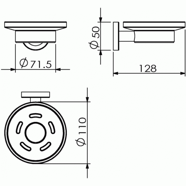 Мыльница Langberger Burano 11015A