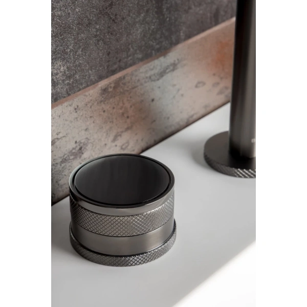 смеситель для раковины boheme prestige 152-gm-pr графит матовый