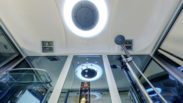 душевой бокс timo standart 150x88 t-1150 с гидромассажем