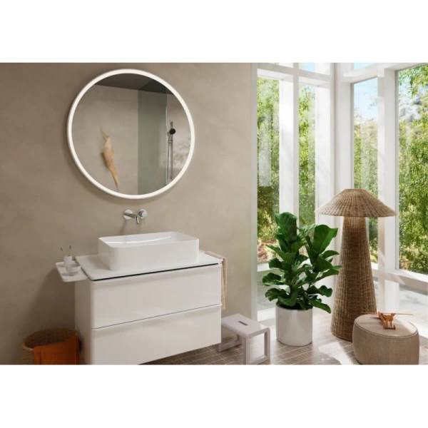 смеситель для раковины с выпуском hansgrohe tecturis s 73351000