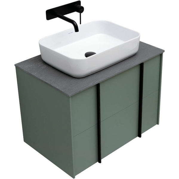 тумба под раковину allen brau reality 70 1.32004.cgm подвесная олива матовая