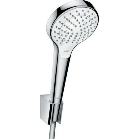 Душевой гарнитур Hansgrohe Croma Select S 110 3jet Vario 26411400 цвет хром/белый