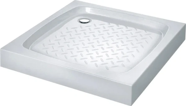 акриловый поддон 95x95 см cezares tray-a-a-95-15-w