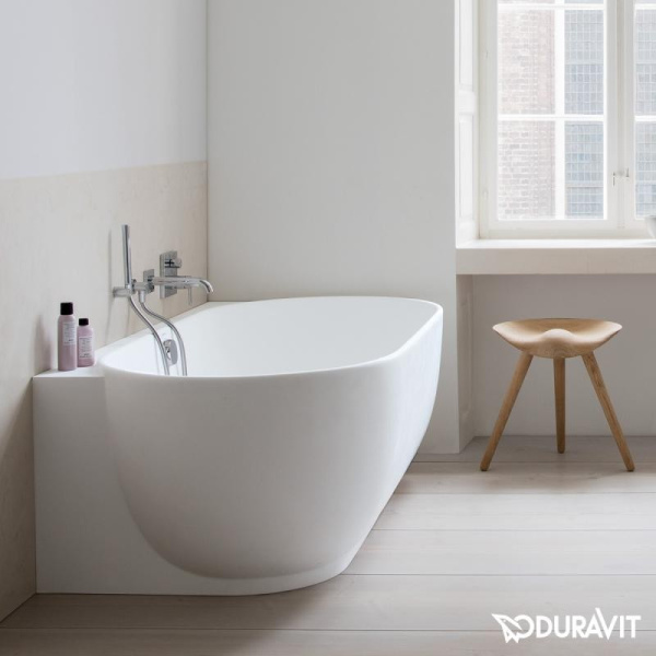 ванна из искусственного камня duravit luv 185x95 (700432)