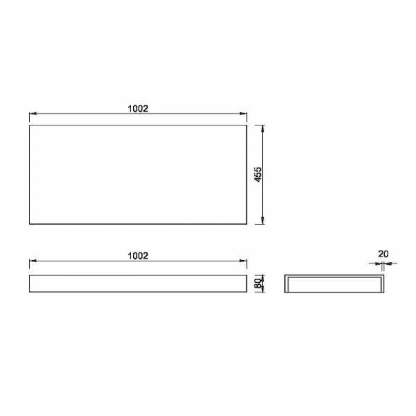 столешница под раковину boheme armadi art flat 100 869-100 белая