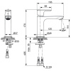 смеситель для раковины ideal standard a7015aa