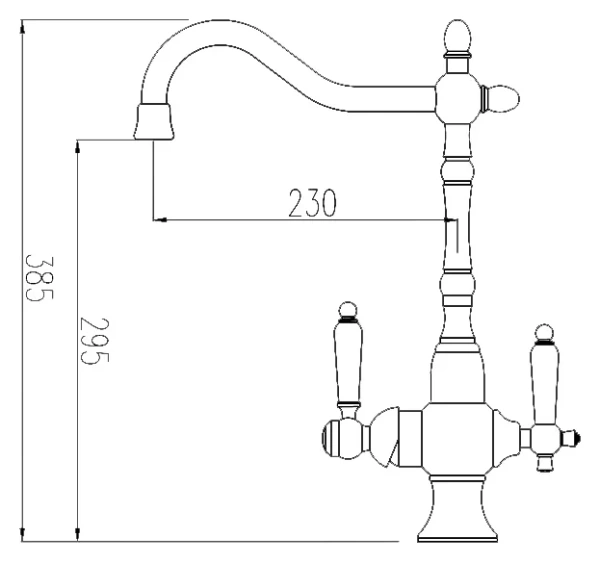 смеситель для кухни zorg clean water zr 336 yf-50