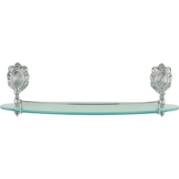 Стеклянная полка Migliore Cleopatra 16664 (ML.CLE-60.720.CR) цвет хром