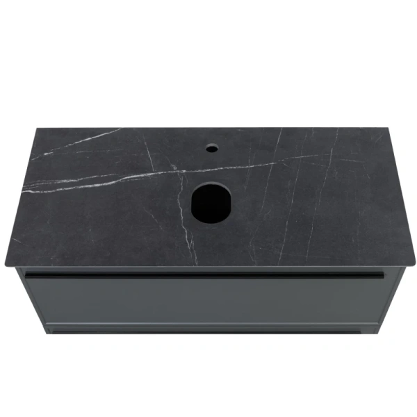 тумба серо-зеленый матовый 87,6 см la fenice cubo twin fnc-01-cub-g-90-2