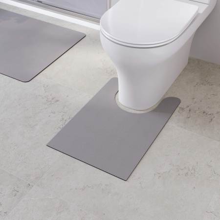 комплект ковриков rgw bm-011 90x60/60x40 6241011-107 светло-серый