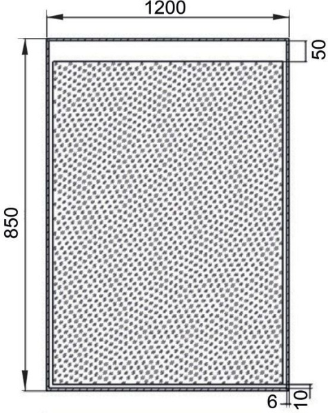 зеркало aquanet палермо new 120 led