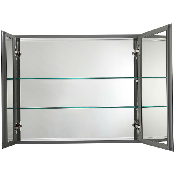 зеркальный шкаф aquatek 75 aq7808-mc хром