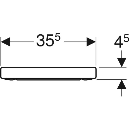 сиденье для унитаза geberit icon slim 500.670.01.1