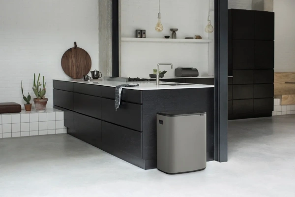 Мусорное ведро Brabantia Bo Touch Bin 221460 30+30 л, серое