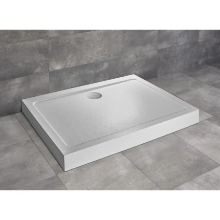 Акриловый поддон 110x90 см Radaway Doros D Compact Stone White SDRD1190-05-04S