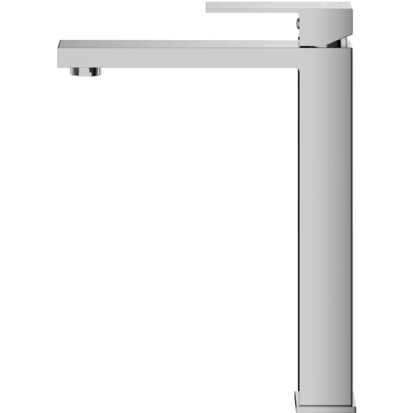 смеситель для раковины cezares slider slider-lc-01-w0 без донного клапана, хром