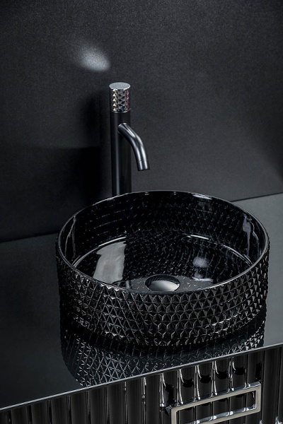 раковина-чаша boheme neoart 39 817-b черная