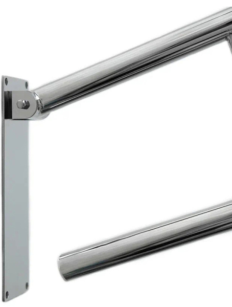 Поручень Aquatek POR-0000005 с бумагодержателем Хром