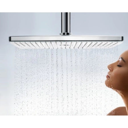 верхний душ, потолочное подсоединение 100 мм hansgrohe rainmaker select 460 3jet 24006400