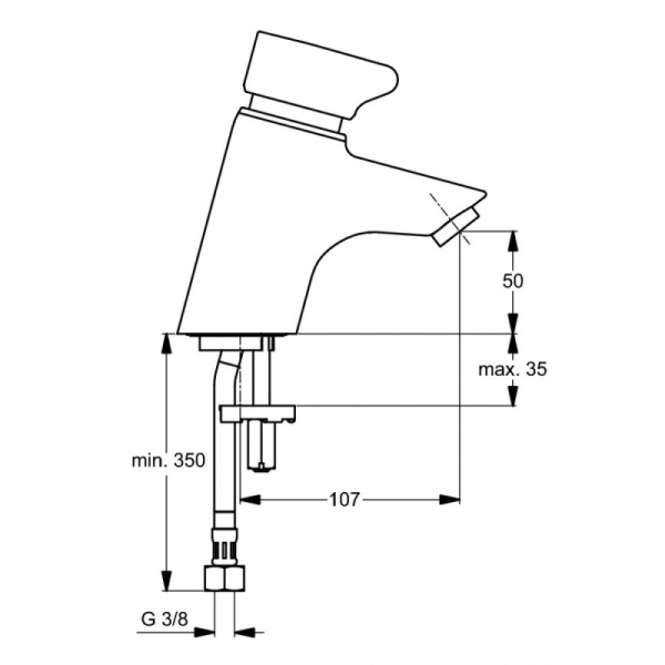 смеситель для раковины ideal standard ceraplus b8295aa