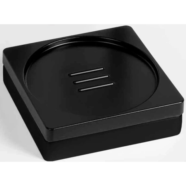 Мыльница Colombo MiniQ B5040.NM-RNE настольная, чёрный матовый