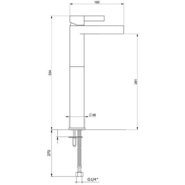 смеситель для раковины webert doremi dr830402015 цвет хром