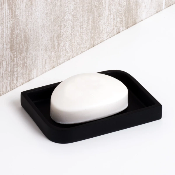 Мыльница WasserKRAFT Elba K-2729 черный матовый